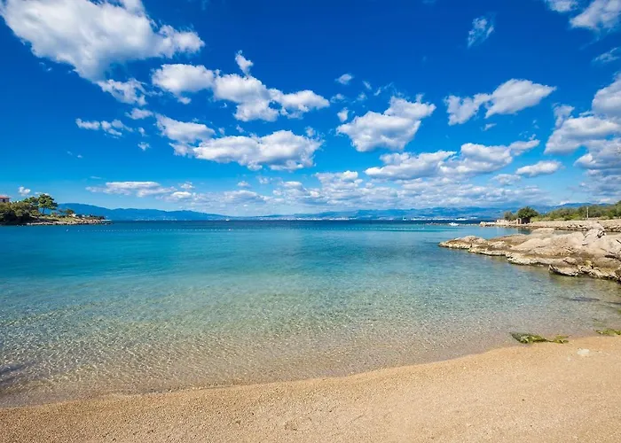 Family-friendly With Swimming Pool Vantacici, Krk - 19403 Lejlighed *