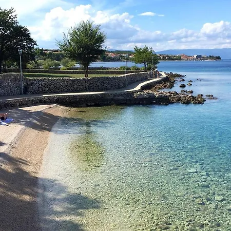 Seaside With A Swimming Pool Vantacici, Krk - 19403